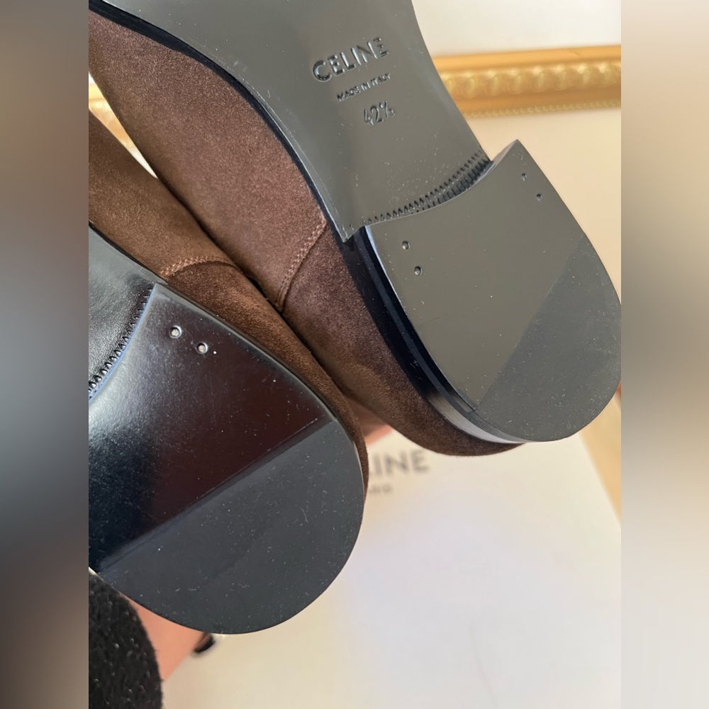 New with box Celine Chelsea suede boots - Picture 10 of 10